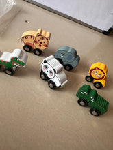 Pull Along Animal Vehicle (set of 6)